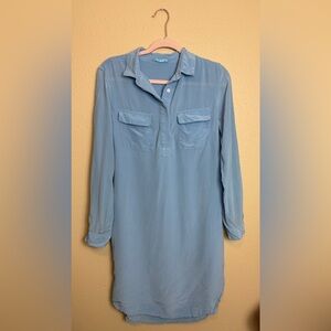 J. Mclaughlin | Silk dress light blue